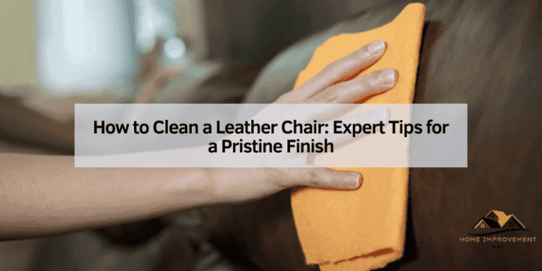 How to Clean a Leather Chair