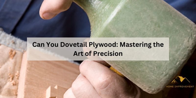 Can You Dovetail Plywood