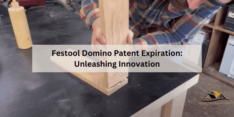 Festool Domino Patent Expiration