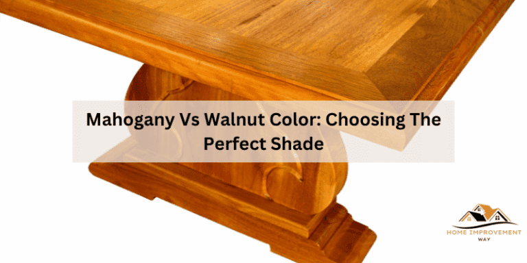 Mahogany Vs Walnut Color