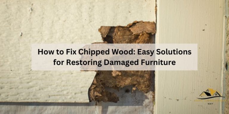 How to Fix Chipped Wood