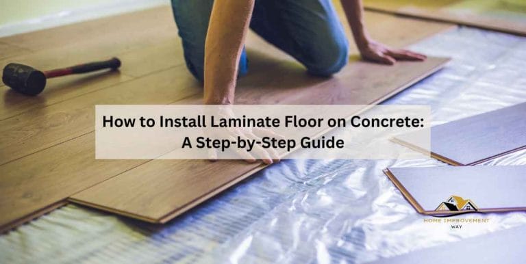 How to Install Laminate Floor on Concrete