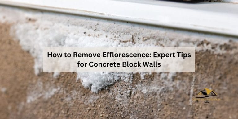 How to Remove Efflorescence From Concrete Block Walls