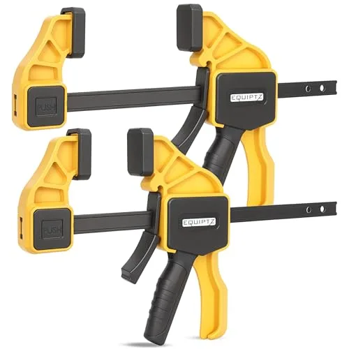 EQUIPTZ 12″ Bar Clamps (2-Pack)