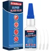 Clear glass glue bottle for mirror crack repair