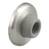 Prime-Line stainless steel and rubber wall-mounted door stop