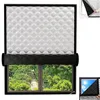 Soundproof curtains for window, thick layered fabric