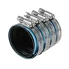 Seelink no-hub rubber coupling with stainless steel clamps