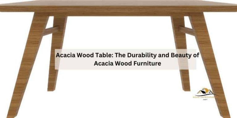 Acacia Wood Table