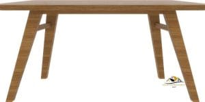 Antique Wood Console Table