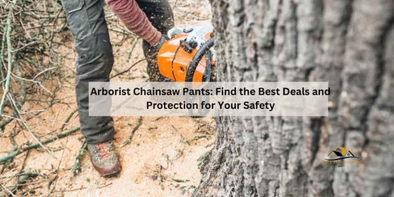 Arborist Chainsaw Pants