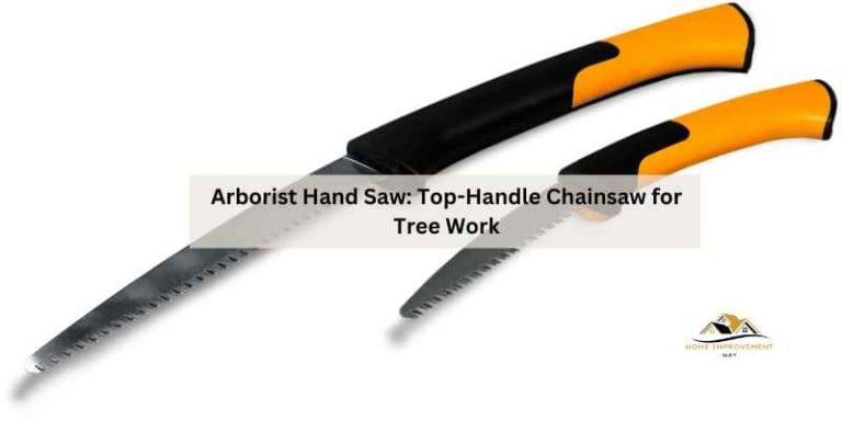 Arborist Hand Saw