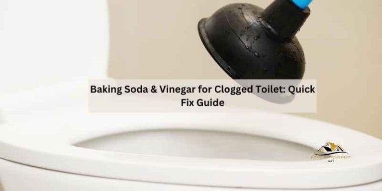 Baking Soda & Vinegar for Clogged Toilet