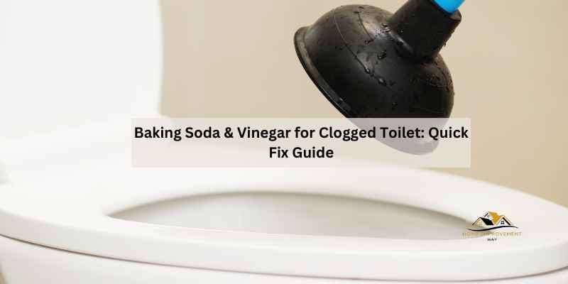 Baking Soda & Vinegar for Clogged Toilet