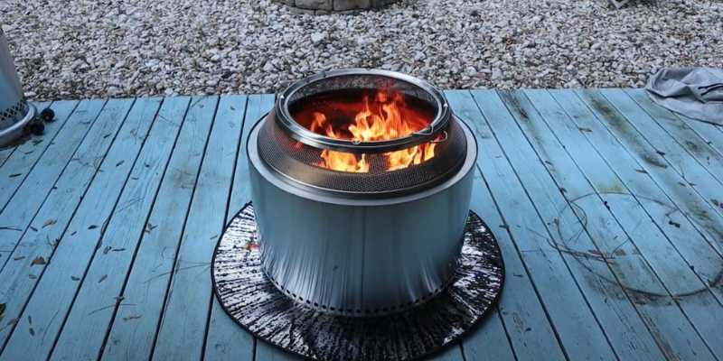 Can Solo Stove Go on Wood Deck