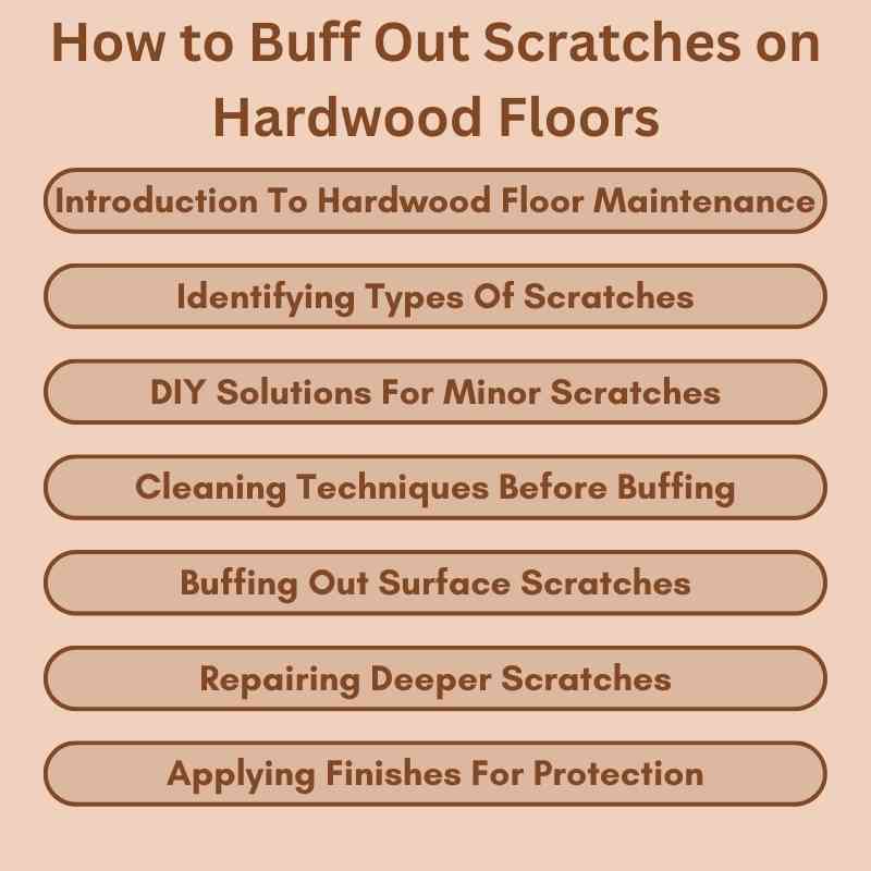 How to Buff Out Scratches on Hardwood Floors
