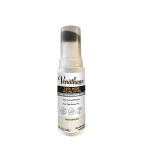Varathane Less Mess Whitewash Wood Stain & Applicator