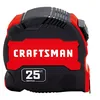 Craftsman 25-foot tape measure with fraction marking