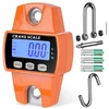 RoMech digital hanging scale for weighing cedar boards and logs
