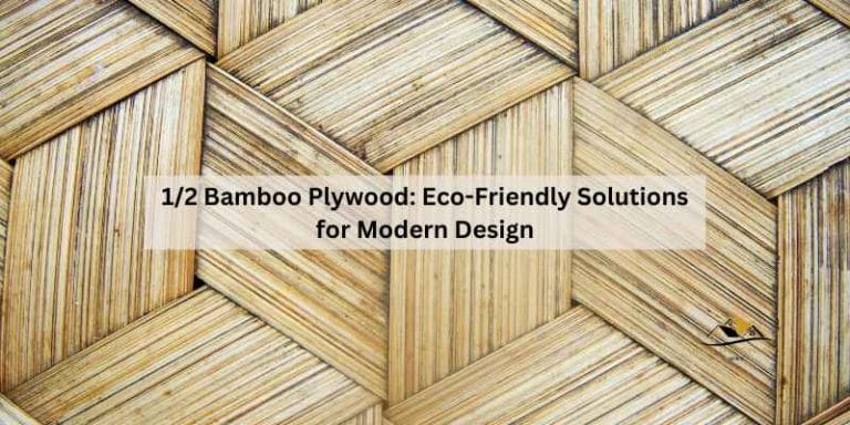 1/2 Bamboo Plywood