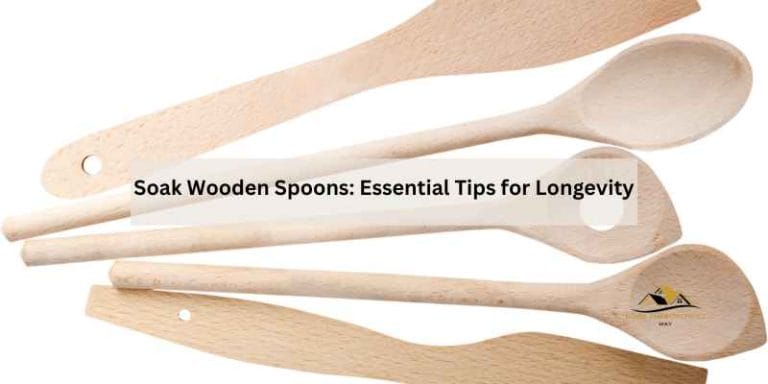 Soak Wooden Spoons