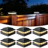 Toeuie solar post cap lights 6 pack for 4x4 posts