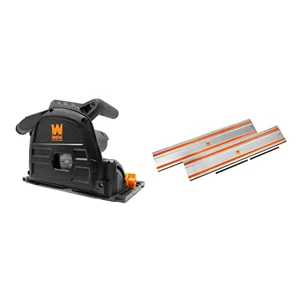 WEN Plunge Cut Circular Saw Bundle with 100-Inch Track