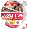 XFasten residue free double sided rug tape