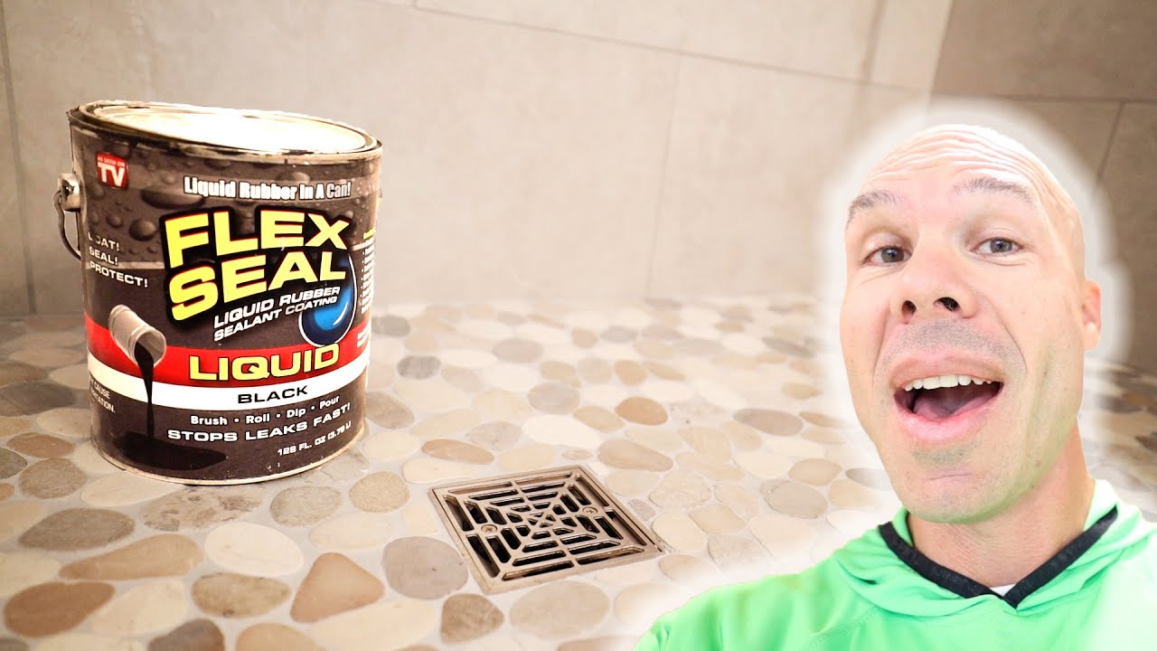 Can Flex Seal Be Used On Tiled Shower Floor?