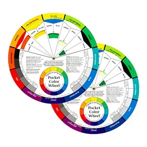 Color Wheel Mixing Guide (2-Pack)