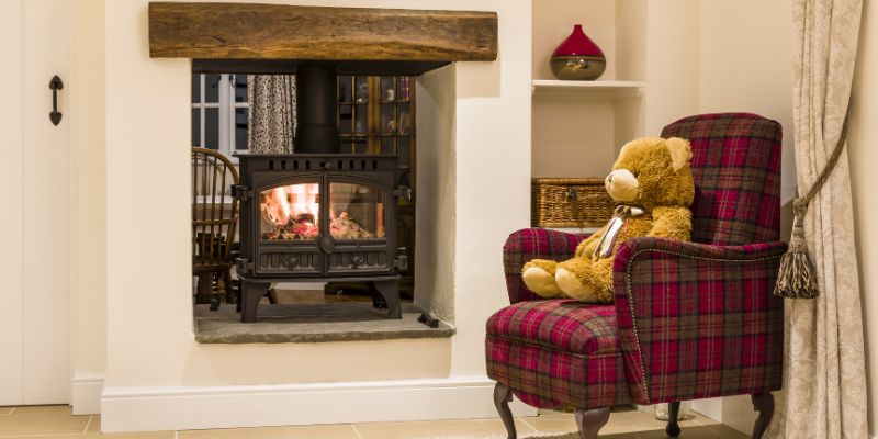 Cozy Homes With Wood Burning Stoves