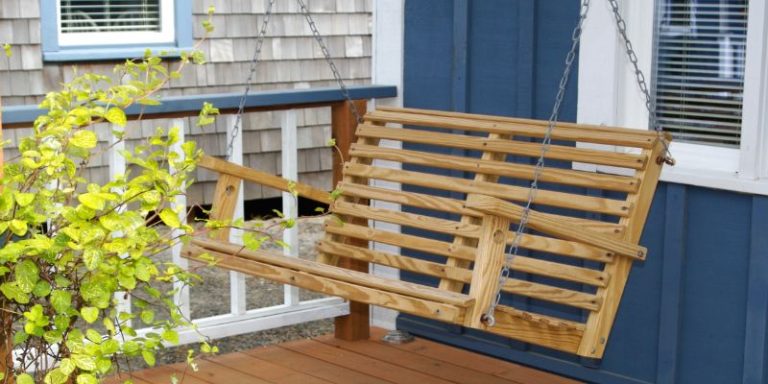DIY Porch Bench