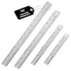 Mr. Pen metal straight edge ruler set for checking S4S lumber straightness