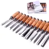 ATOPLEE 12-Piece Wood Carving Chisel Set