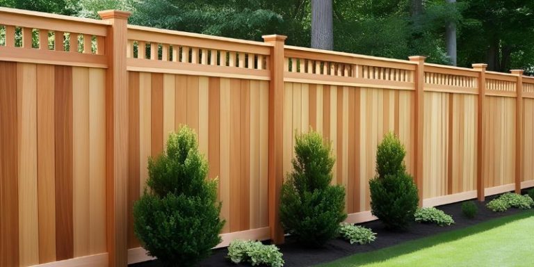 10 Cedar Wood Fence Designs for Privacy
