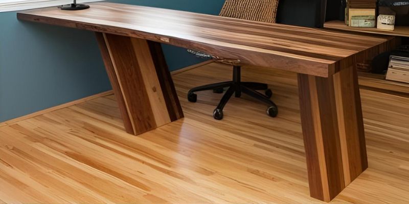 12 Live Edge Wood Desk Designs to Build
