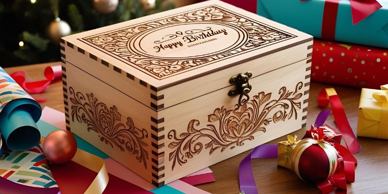 6 Caixa de MDF Personalizada Gift Ideas