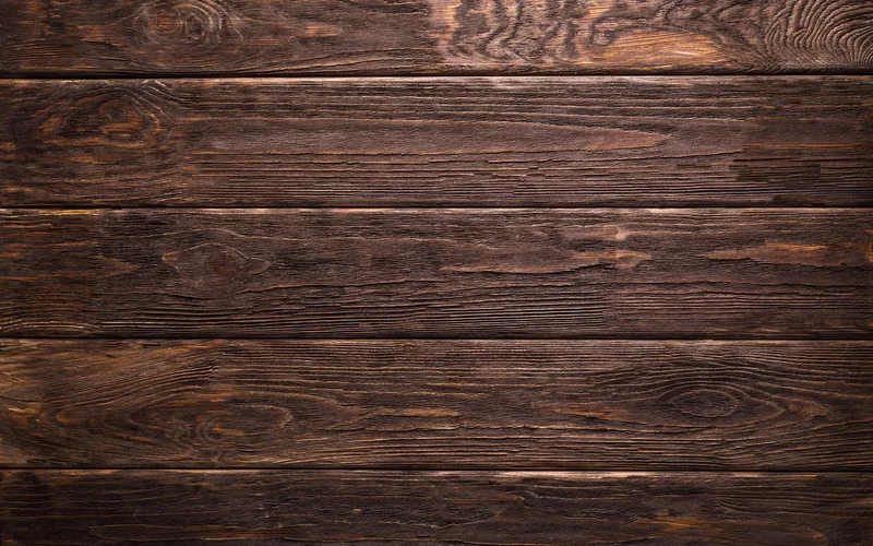 Dark stained wood plank texture