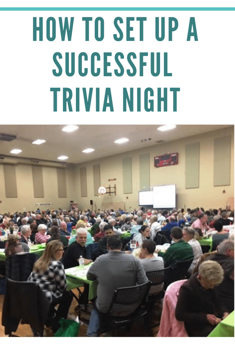 How to Plan a Trivia Night