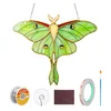 Luna moth pre-cut stained glass craft kit