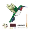LZLUCKCOME pre-cut stained glass suncatcher kit