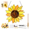 Pre-foiled stained glass DIY suncatcher kit
