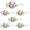 Probrico privacy door lever 6-pack