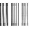 FOXBC 5-inch plain end scroll saw blade set