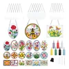 Stained glass painting starter kit for adults