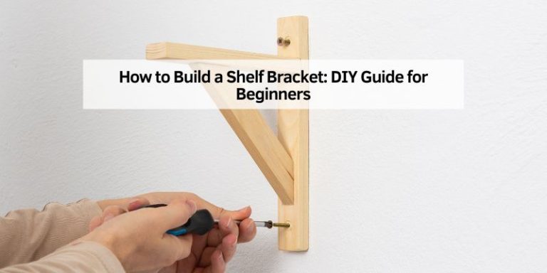 How to Build a Shelf Bracket