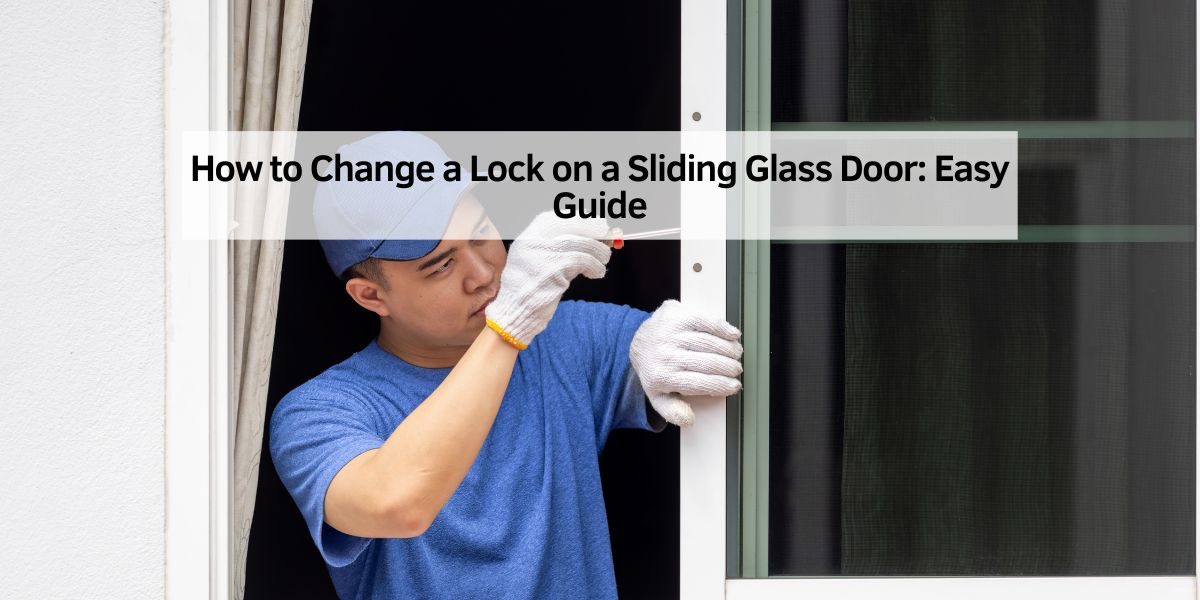 How to Change a Lock on a Sliding Glass Door