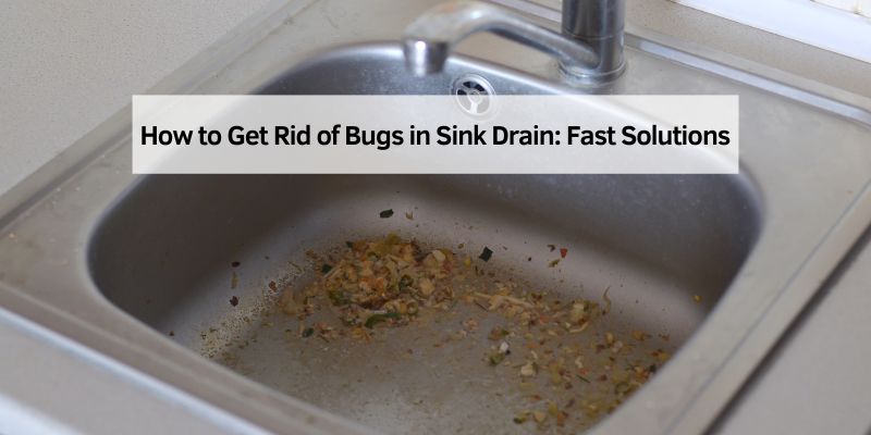 How to Get Rid of Bugs in Sink Drain