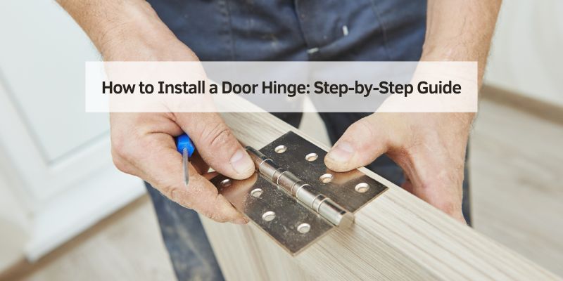 How to Install a Door Hinge