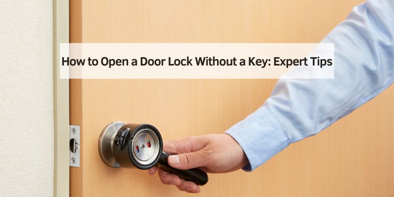 How to Open a Door Lock Without a Key